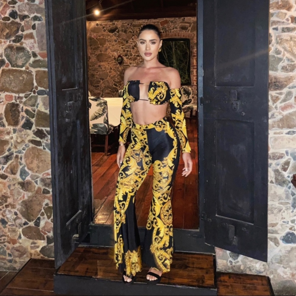 Summer set top and pants